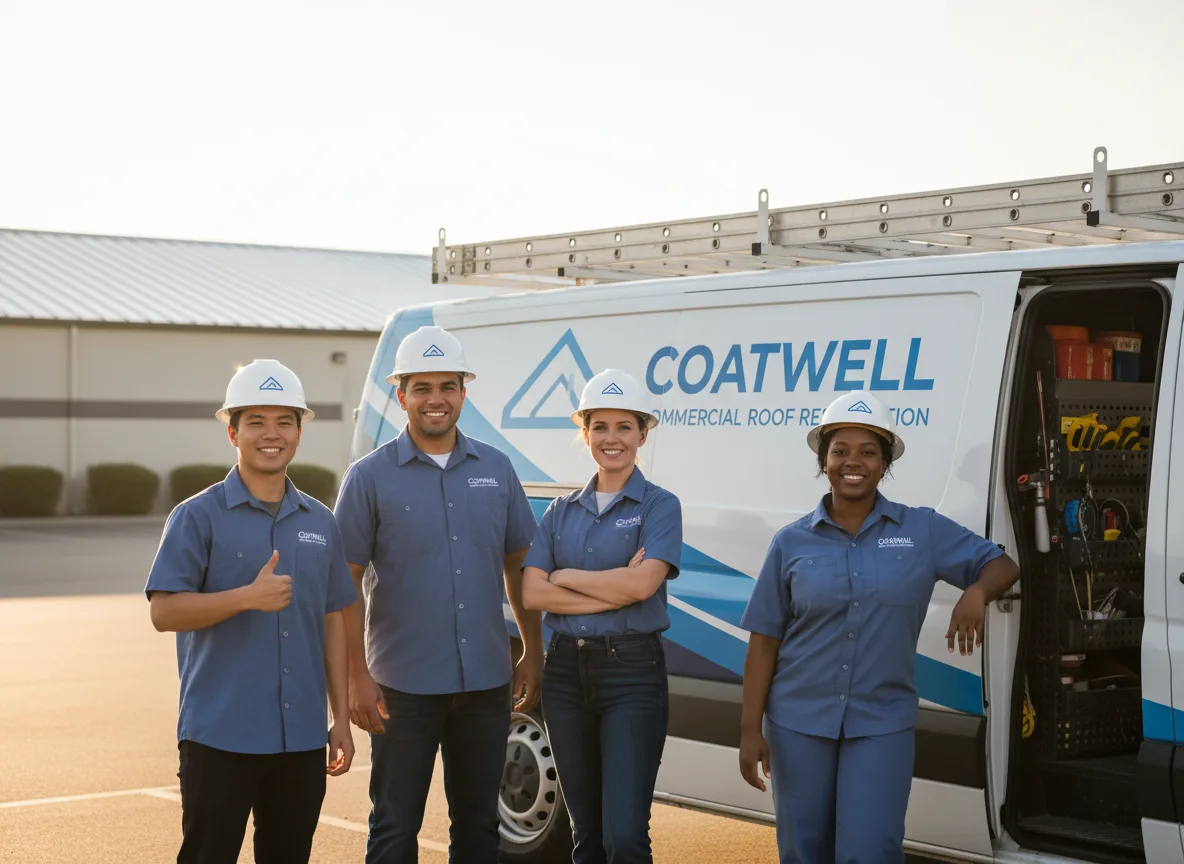 Commercial roof coating company in Redway, CA